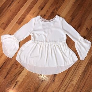 Adorable peasant top